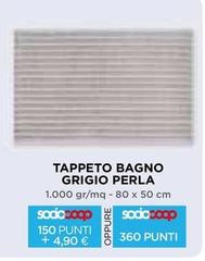 Perla - Tappeto Bagno Grigio
