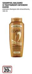 L'Oreal - Shampoo, Balsamo O Trattamenti Intensivi Elvive