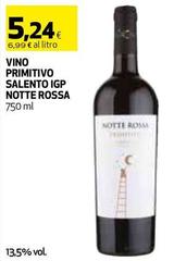 Notte rossa - Vino Primitivo Salento IGP
