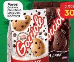 Pavesi - Gocciole Chocolate/ Extra Dark