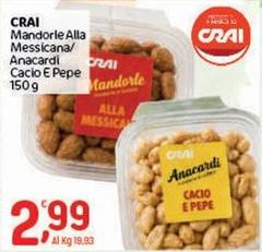 Crai - Mandorle Alla Messicana/ Anacardi Cacio E Pepe