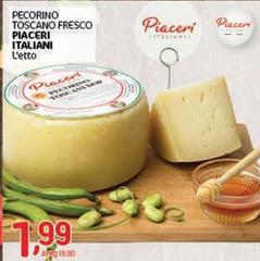 Pizza italia - Pecorino Toscano Fresco