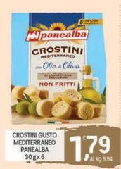 Panealba - Crostini Gusto Mediterraneo