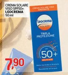 Leocrema - Crema Solare Viso Spf50+