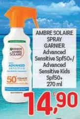 Garnier - Ambre Solaire Spray Advanced Sensitive
