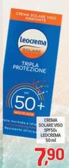 Leocrema - Crema Solare Viso Spf50+