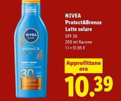 Nivea - Protect&Bronze Latte Solare