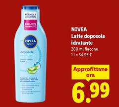 Nivea - Latte Doposole Idratante
