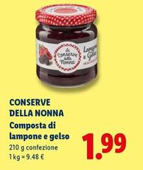 Conserve Della Nonna - Composta Di Lampone E Gelso