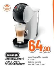 Capsule - Macchina Caffè Dolce Gusto Genio S Edg226w