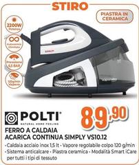 Polti - Ferro A Caldaia Acarica Continua Vs10.12
