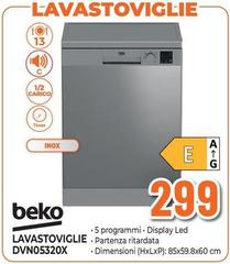 Beko - Lavastoviglie Dvn05320x