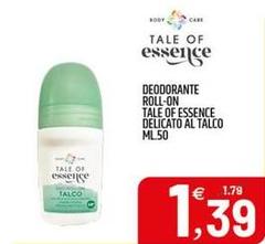 Tale Of Essence - Deodorante Roll-On Delicato Al Talco