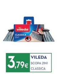 Vileda - Scopa 2in 1 Classica