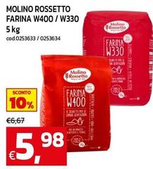 Molino rossetto - Farina W400/W330
