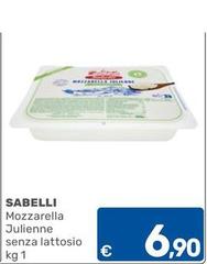 Sabelli - Mozzarella Julienne Senza Lattosio