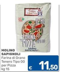 Molino sapignoli - Farina Di Grano Tenero Tipo 00 Per Pizza