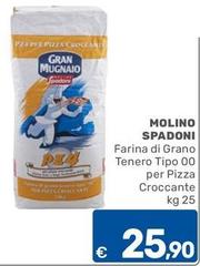 Molino spadoni - Farina Di Grano Tenero Tipo 00 Per Pizza Croccante