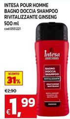 Intesa - Bagno Doccia Shampoo Rivitalizzante Ginseng