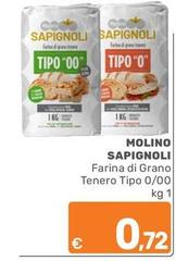 Molino sapignoli - Farina Di Grano Tenero Tipo 0/00
