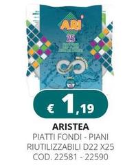 Ari - Piatti Fondi Piani Riutilizzabili