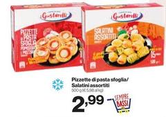 Bassi - Pizzette Di Pasta Sfoglia/ Salatini Assortiti