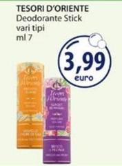 Tesori d’oriente - Deodorante Stick