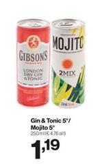 London Dry - Gin & Tonic Mojito 5°