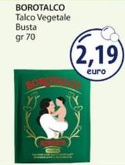 Borotalco - Talco Vegetale Busta