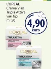 L'Oreal - Crema Viso Tripla Attiva