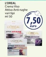 L'Oreal - Crema Viso Attiva Anti-rughe