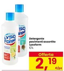 Lysoform - Detergente Pavimenti