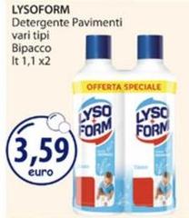 Lysoform - Detergente Pavimenti Bipacco