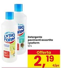 Lysoform - Detergente Pavimenti Assortito