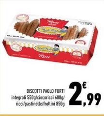 Paolo forti - Biscotti Paolo Forti