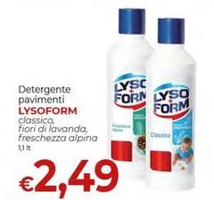 Lysoform - Detergente Pavimenti