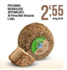 Pecorino Bagnolese Affumicato Ai Fieno/Alla Vinaccia