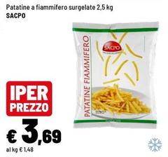 Sacpo - Patatine A Fiammifero Surgelate