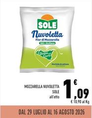 Sole - Mozzarella Nuvoletta