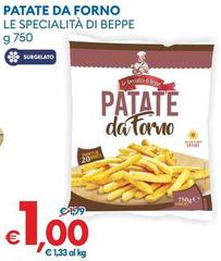 Le Specialità Di Beppe - Patate Da Forno