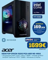 Acer - Desktop Orion 3000 PO3-665 NE-H810