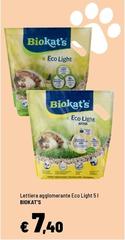 Biokat's - Lettiera Agglomerante Eco Light