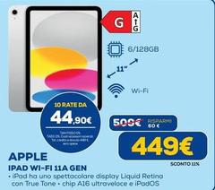 Apple - Ipad Wi-FI 11A GEN