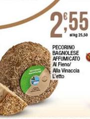 Pecorino Bagnolese Affumicato Al Fieno