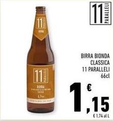 11 Paralleli - Birra Bionda Classica