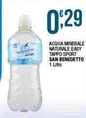 San Benedetto - Acqua Minerale Naturale Easy Tappo Sport