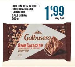 Galbusera - Frollini Con Gocce Di Cioccolao Gran Saraceno