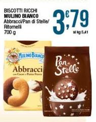 Mulino Bianco - Biscotti Ricchi Abbracci/Ppan Di Stelle/ Ritornelli