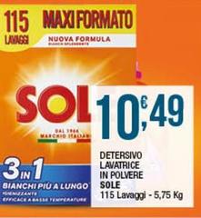 Sole - Detersivo Lavatrice In Polvere