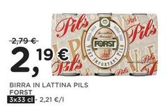 Forst - Birra In Lattina Pils